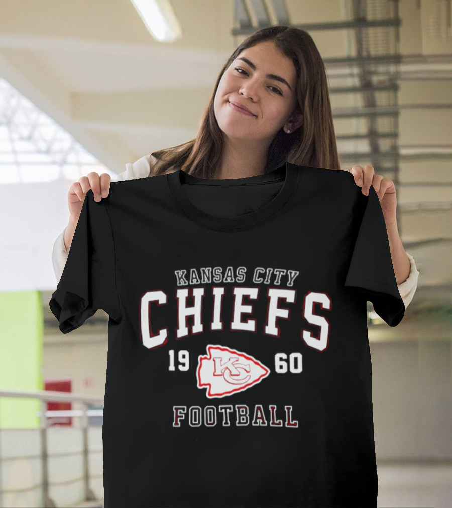 Kansas City Chiefs 1960 Football KC Logo Taylor T-Shirt