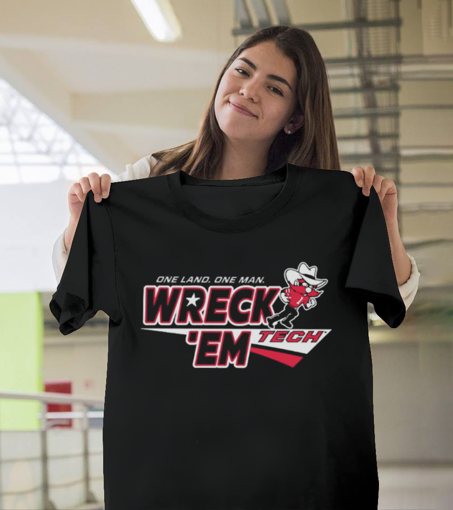 Texas Tech Red Raiders Wreck Em Tech Football NCAA 2026 Give Em Hell T-Shirt
