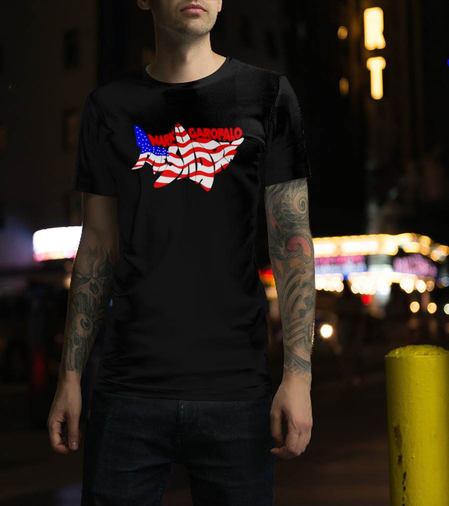 The American Muscle Shark USA Mark Garofalo Mark The Shark T-Shirt