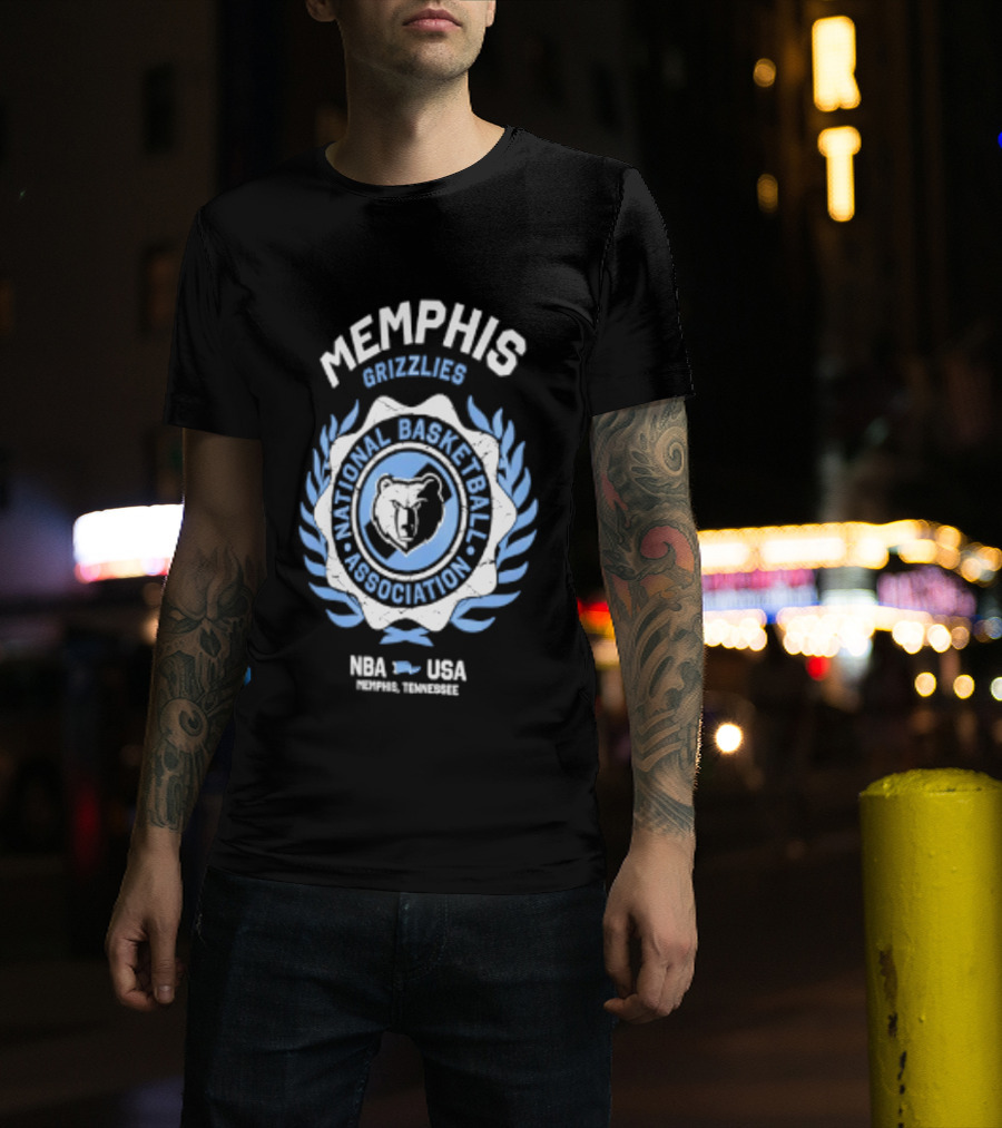 Memphis Grizzlies National Basketball Association NBA USA 2026 Memphis Tennessee T-Shirt
