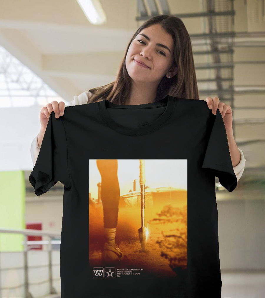 Washington Commanders At Dallas Cowboys AT&T Stadium September 21 2026 4:25 PM ET T-Shirt