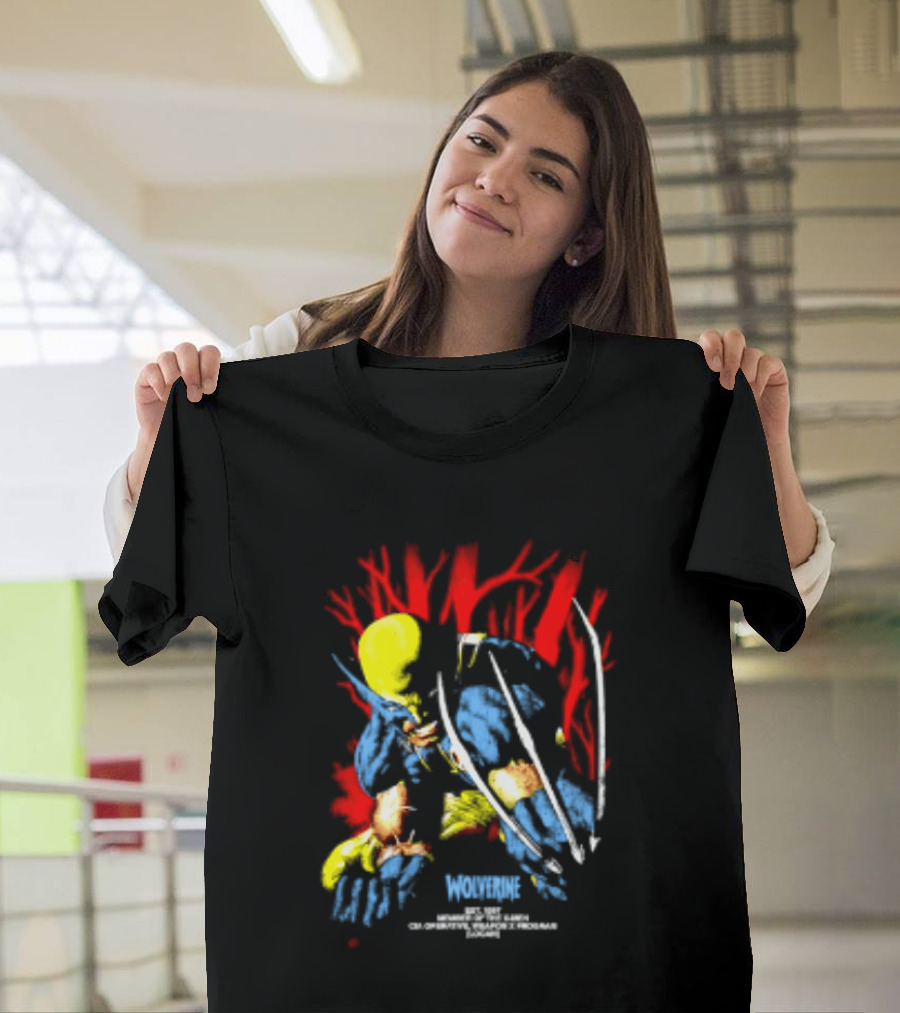 Wolverine Est 1997 Member Of X Men CIA Operative Weapon X Program Logan T-Shirt