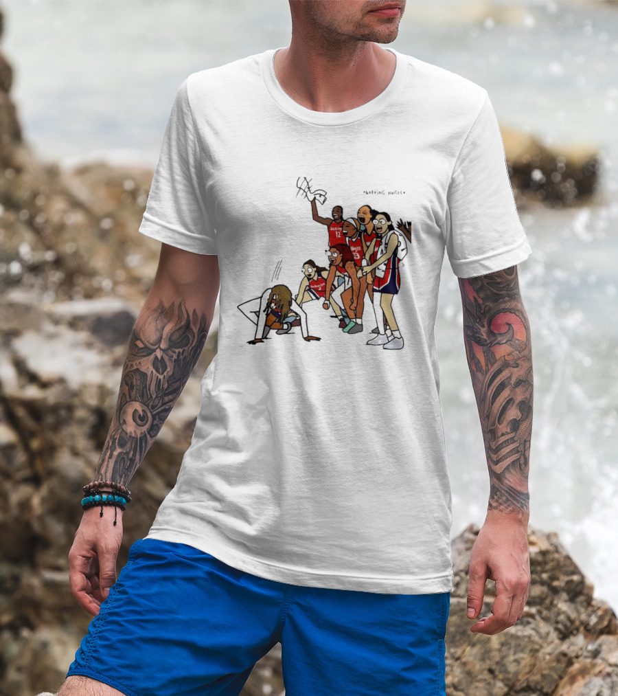 Basketball Team Washington Celebration Barking Noises T-Shirt