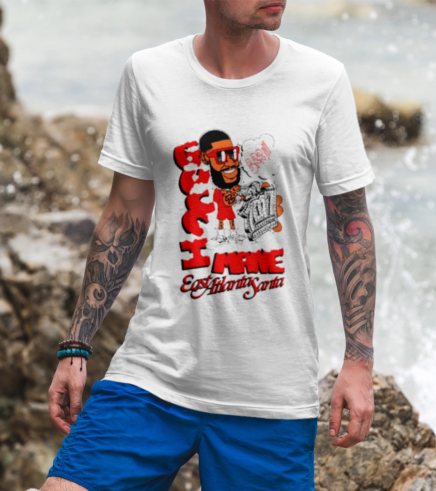 Gucci Mane Brr East Atlanta Santa Christmas T-Shirt