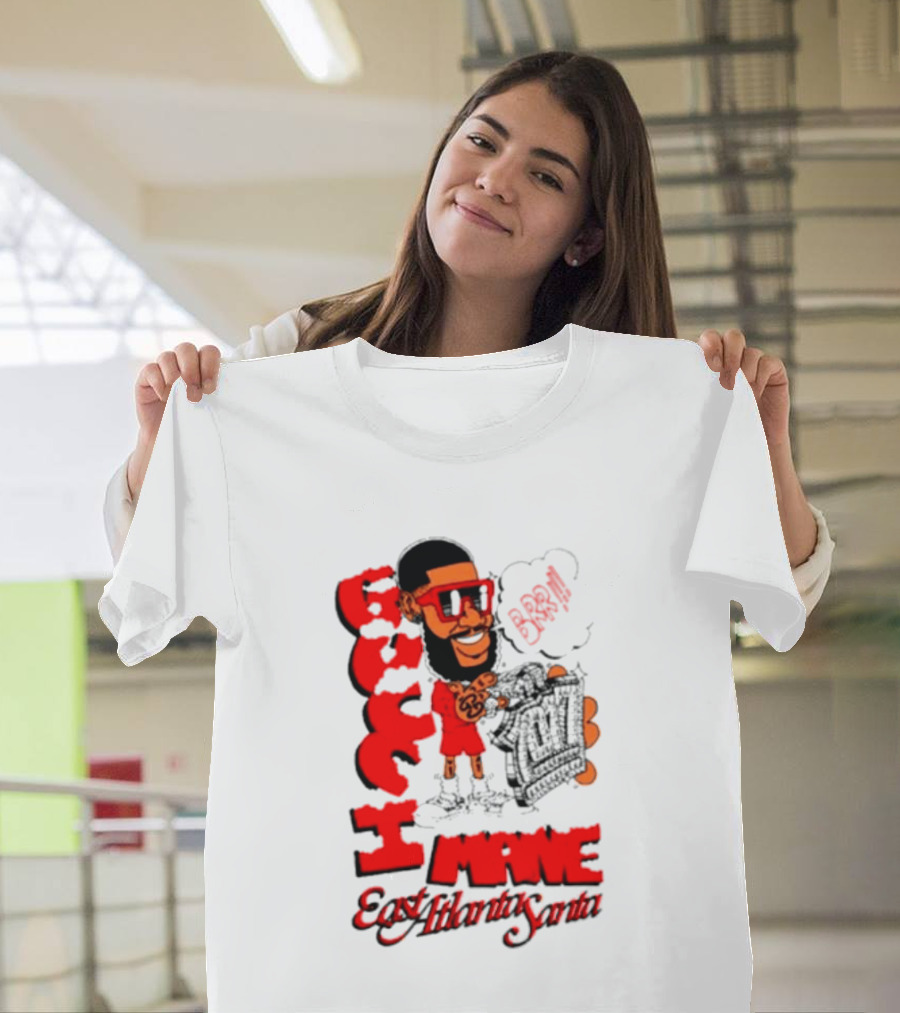 Gucci Mane Brr East Atlanta Santa Christmas T-Shirt
