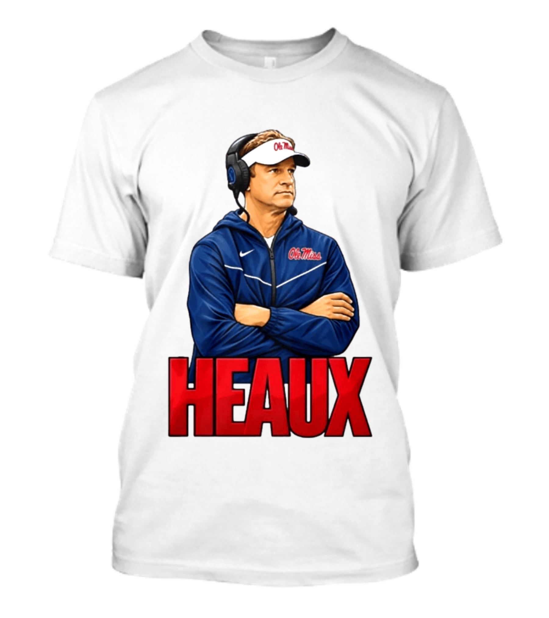 Ole Miss College Football Heaux Coach T-Shirt