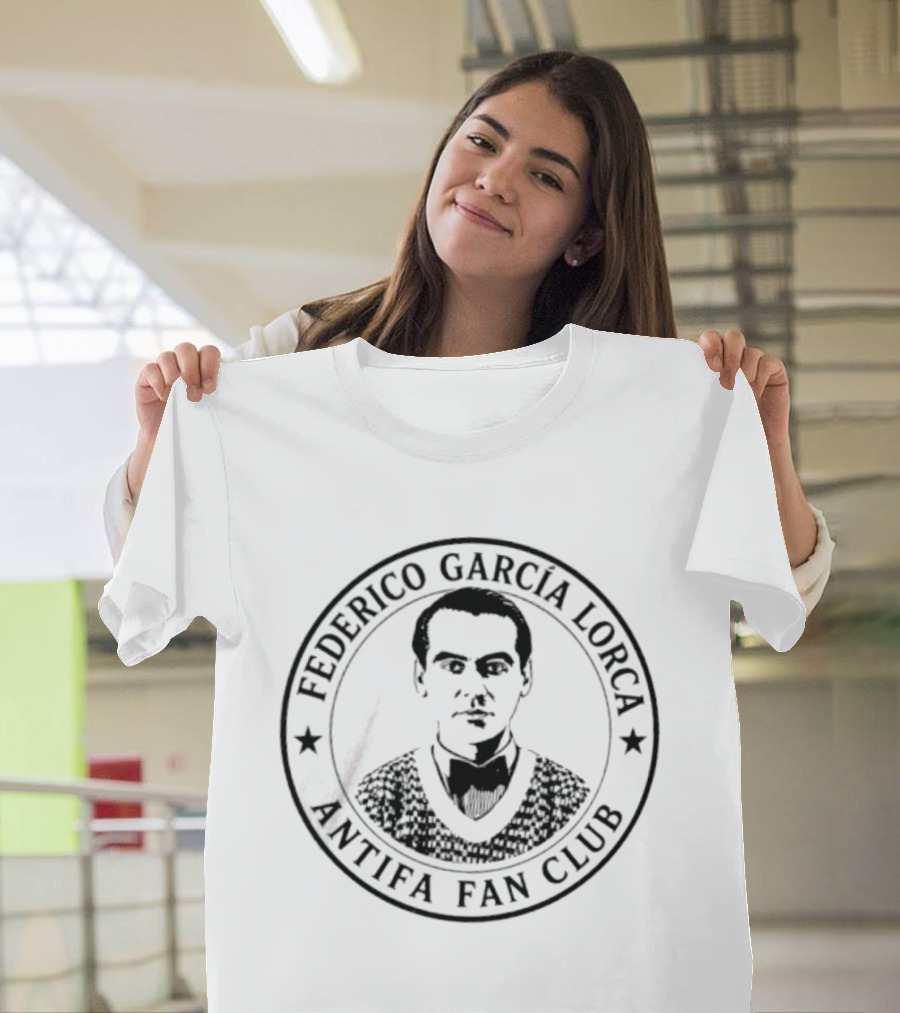 Federico Garcia Lorca Antifa Fan Club T-Shirt