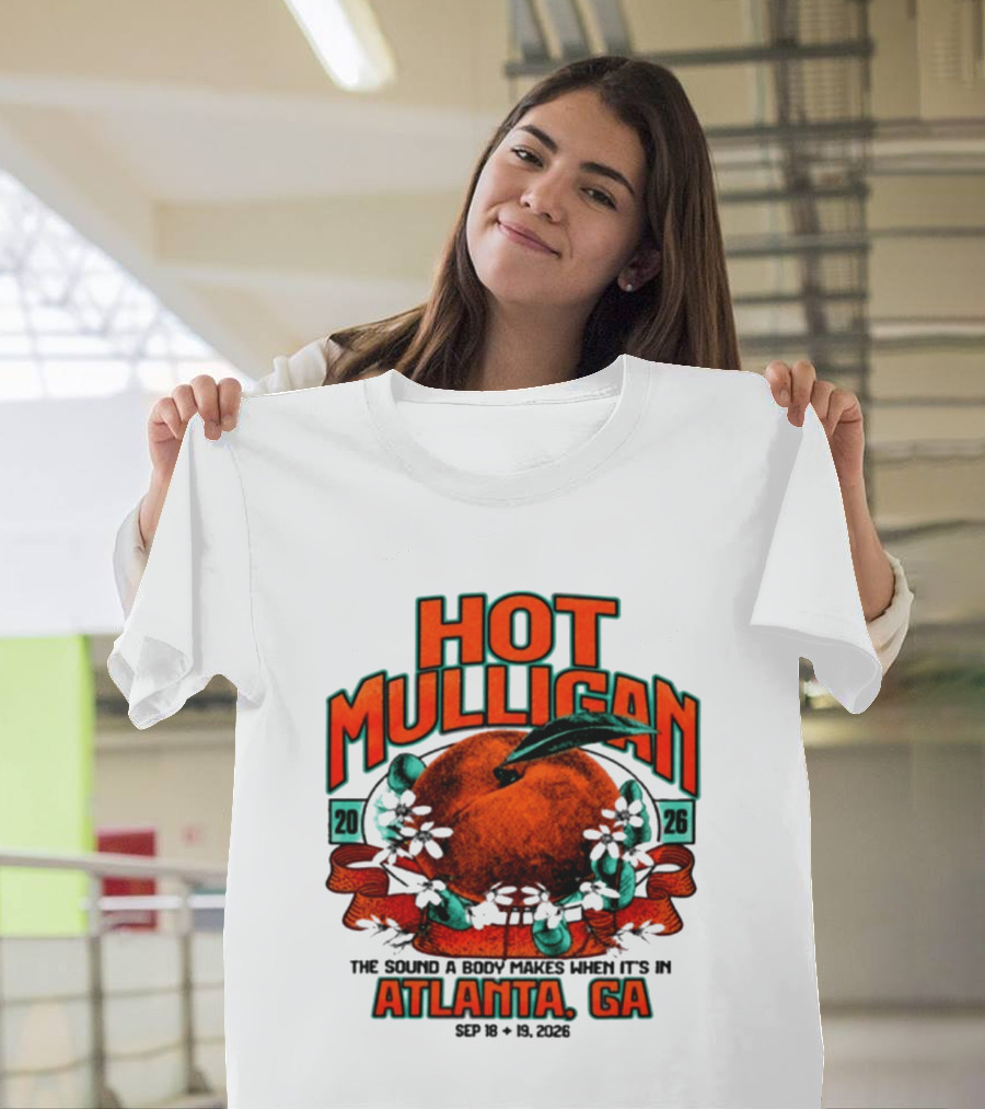 Hot Mulligan The Sound A Body Makes Atlanta GA 2026 T-Shirt