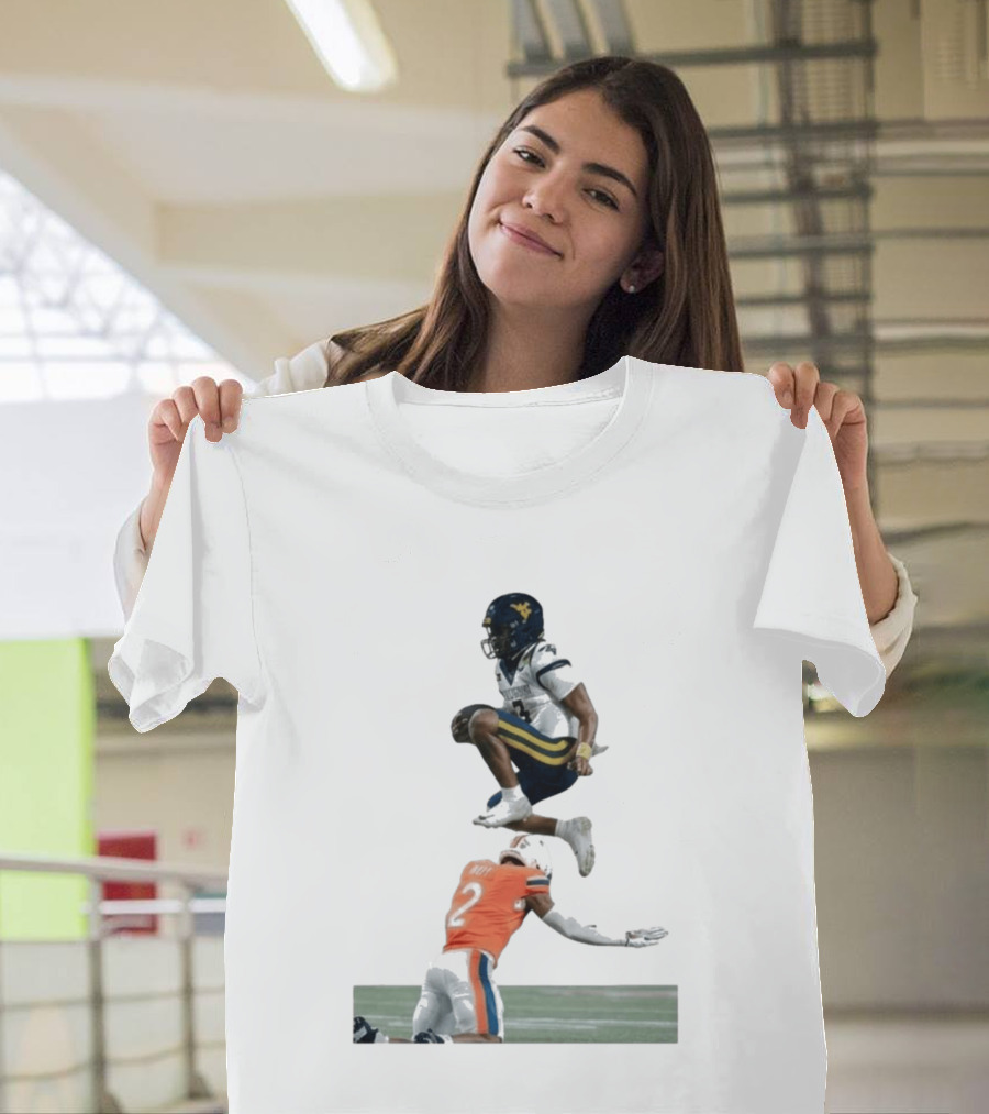 Michael Hawkins Jr Donavon Platt Football Leap Duke's Mayo T-Shirt