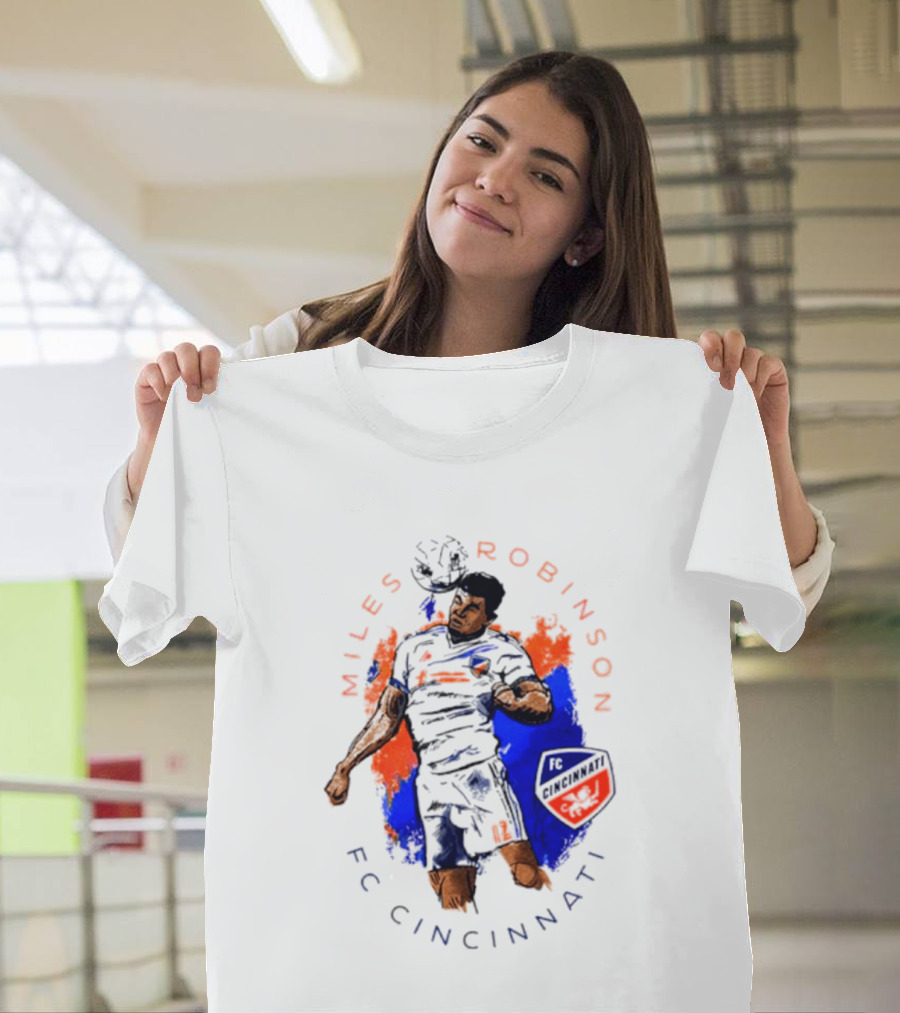 Miles Robinson FC Cincinnati Player Make Your Mark T-Shirt