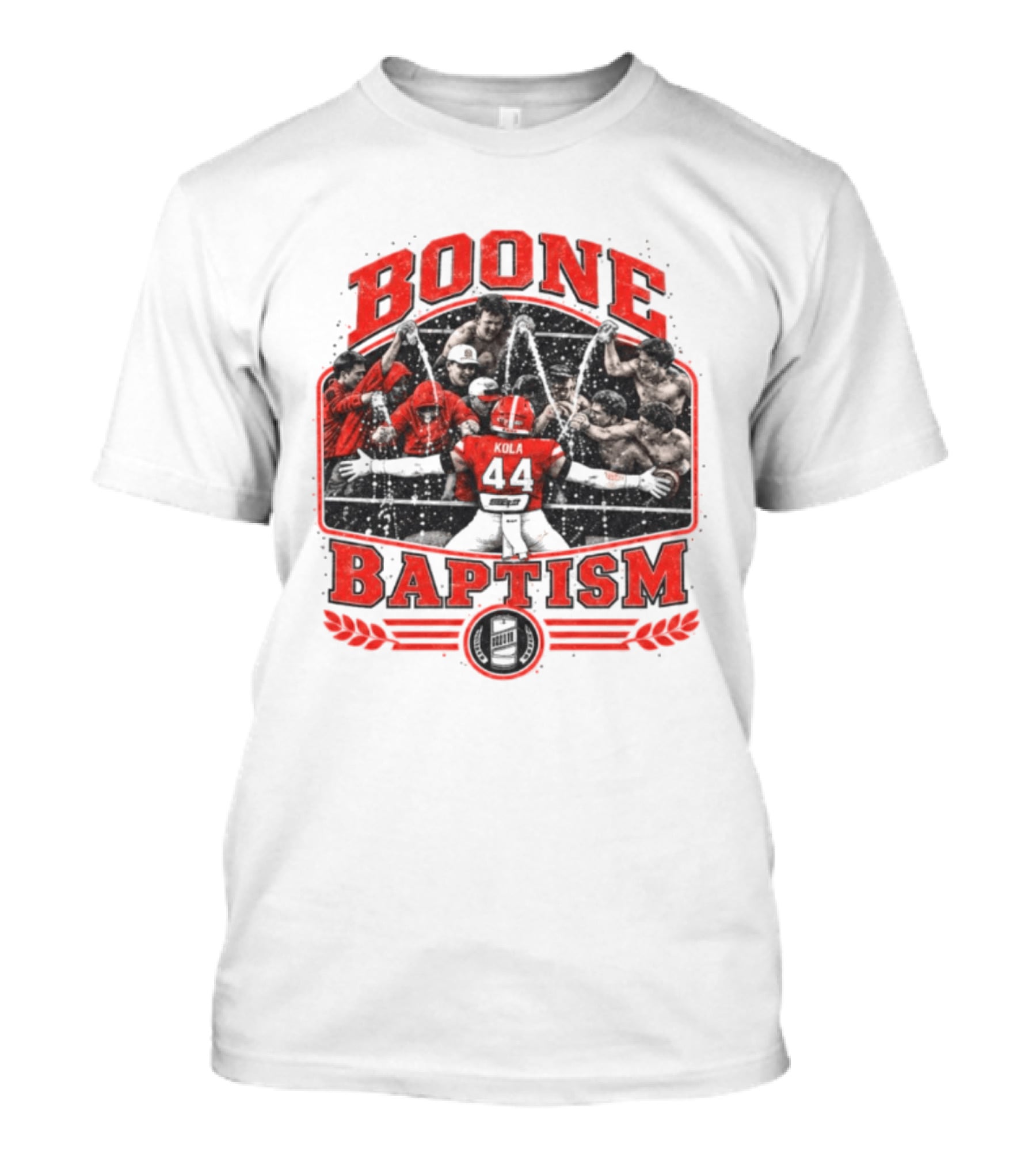 OSU Cowboy Football Boone Baptism Kola 44 T-Shirt