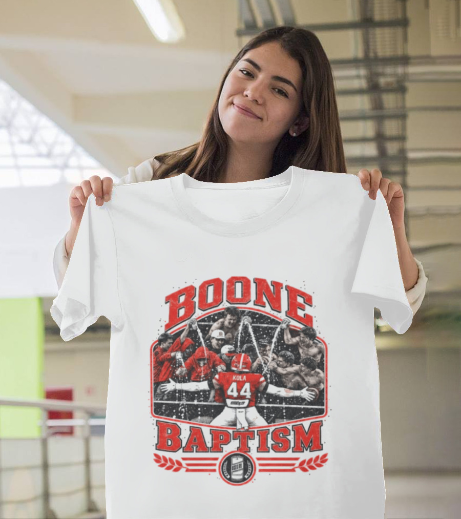 OSU Cowboy Football Boone Baptism Kola 44 T-Shirt