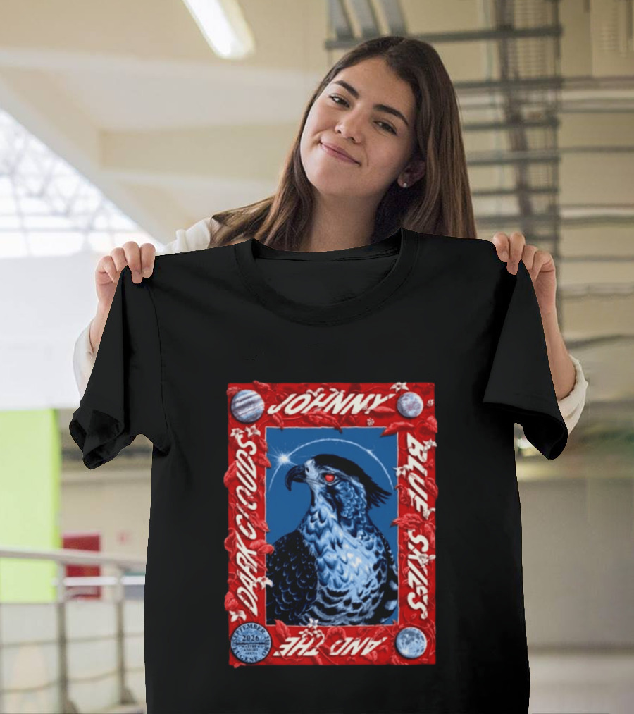 Johnny Blue Skies And The Dark Clouds Matthew Knight Arena Eugene OR September 21 2026 T-Shirt