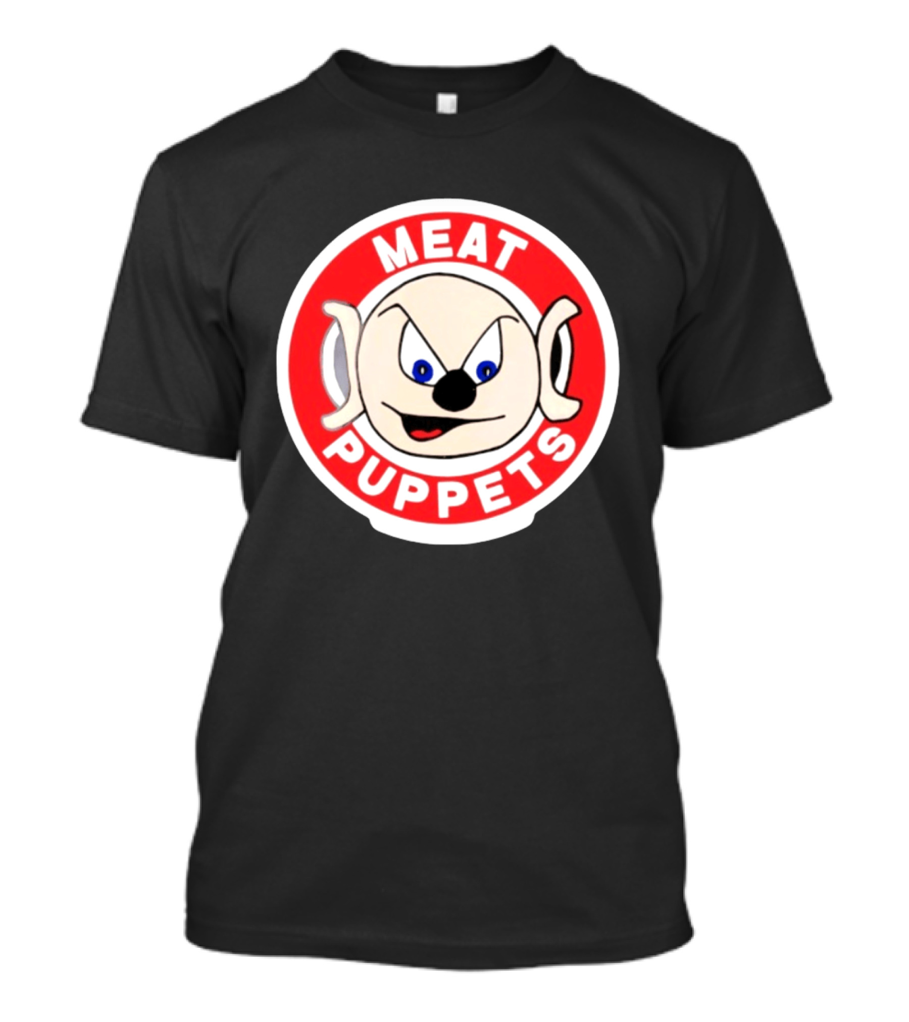 Meat Puppets Alternative Rock Merchandise Iconic Cartoon T-Shirt