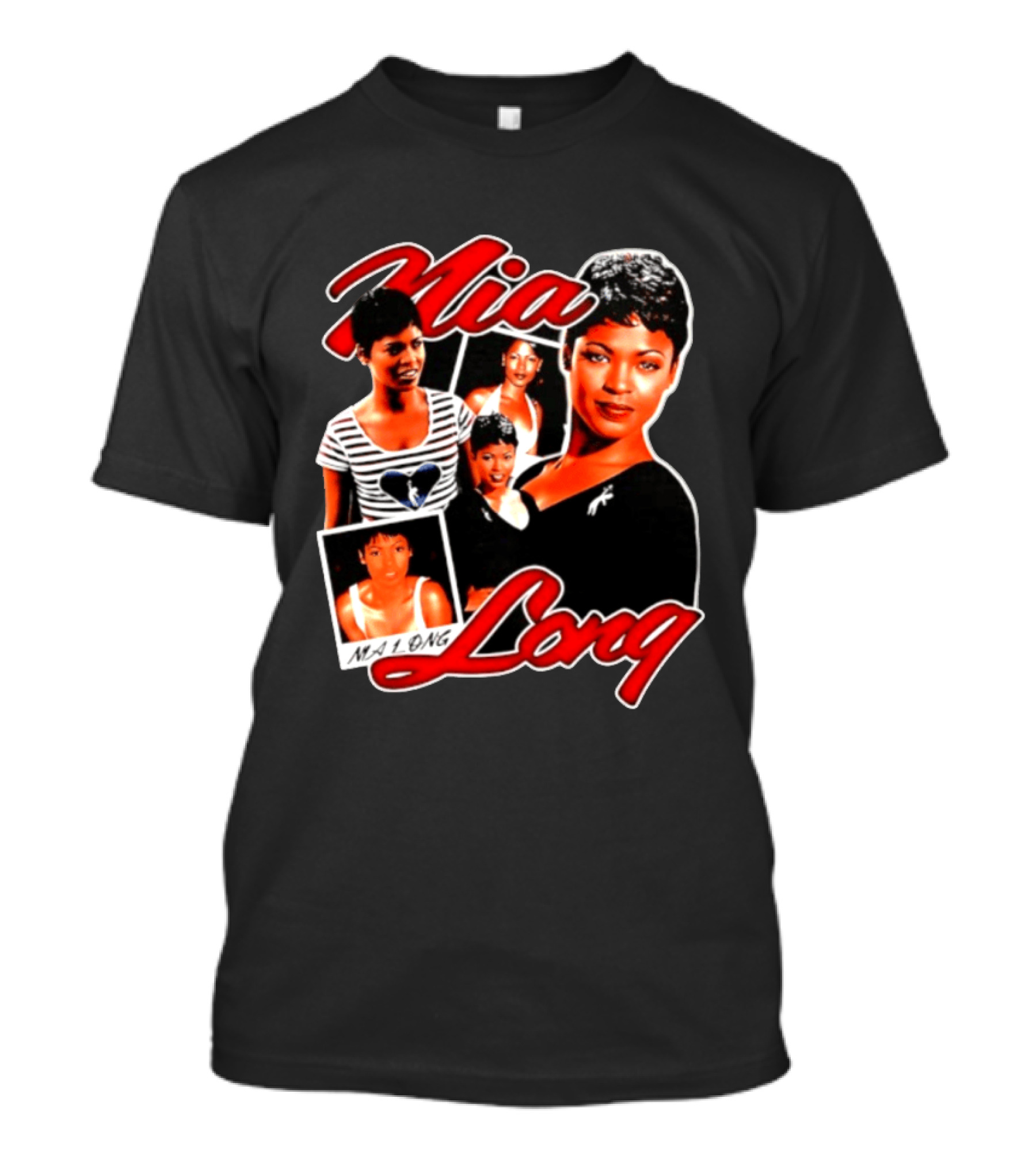 Mia Long Dreamathon Actress 90s Collage T-Shirt