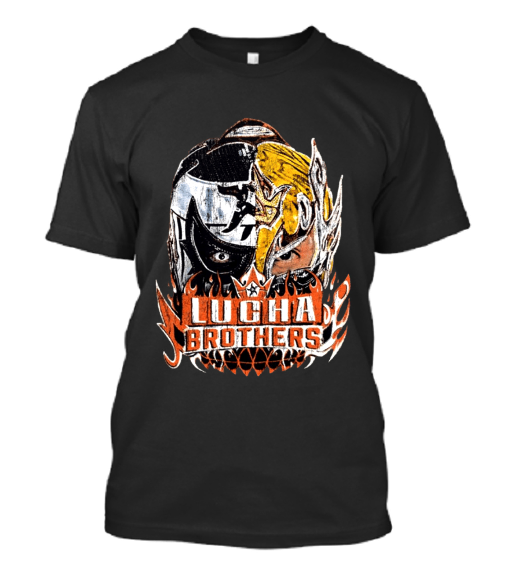 Lucha Brothers Penta Rey Fenix Mask Duo WWE T-Shirt