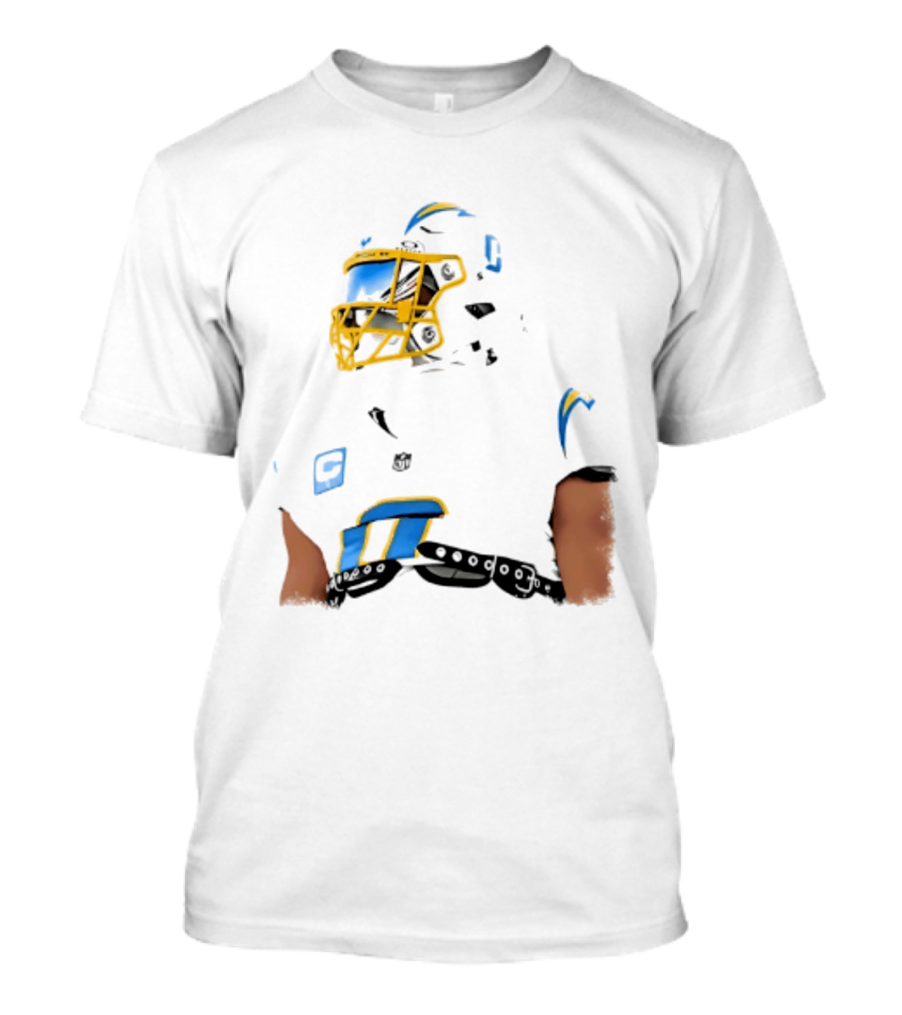 Los Angeles Chargers Daiyan Henley 2026 NFL Team Gear T-Shirt