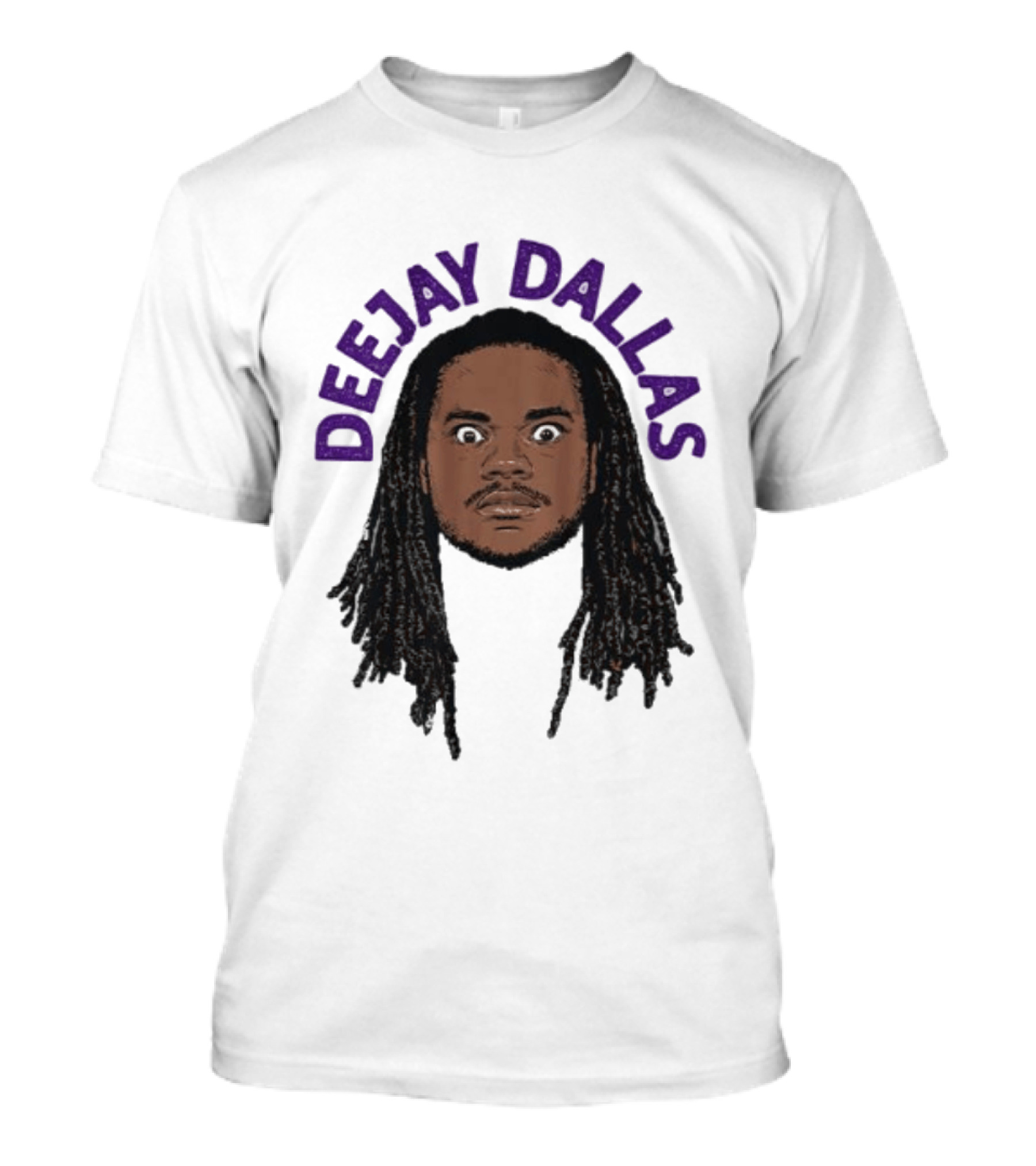 DeeJay Dallas Headshot Illustration Minnesota Football T-Shirt
