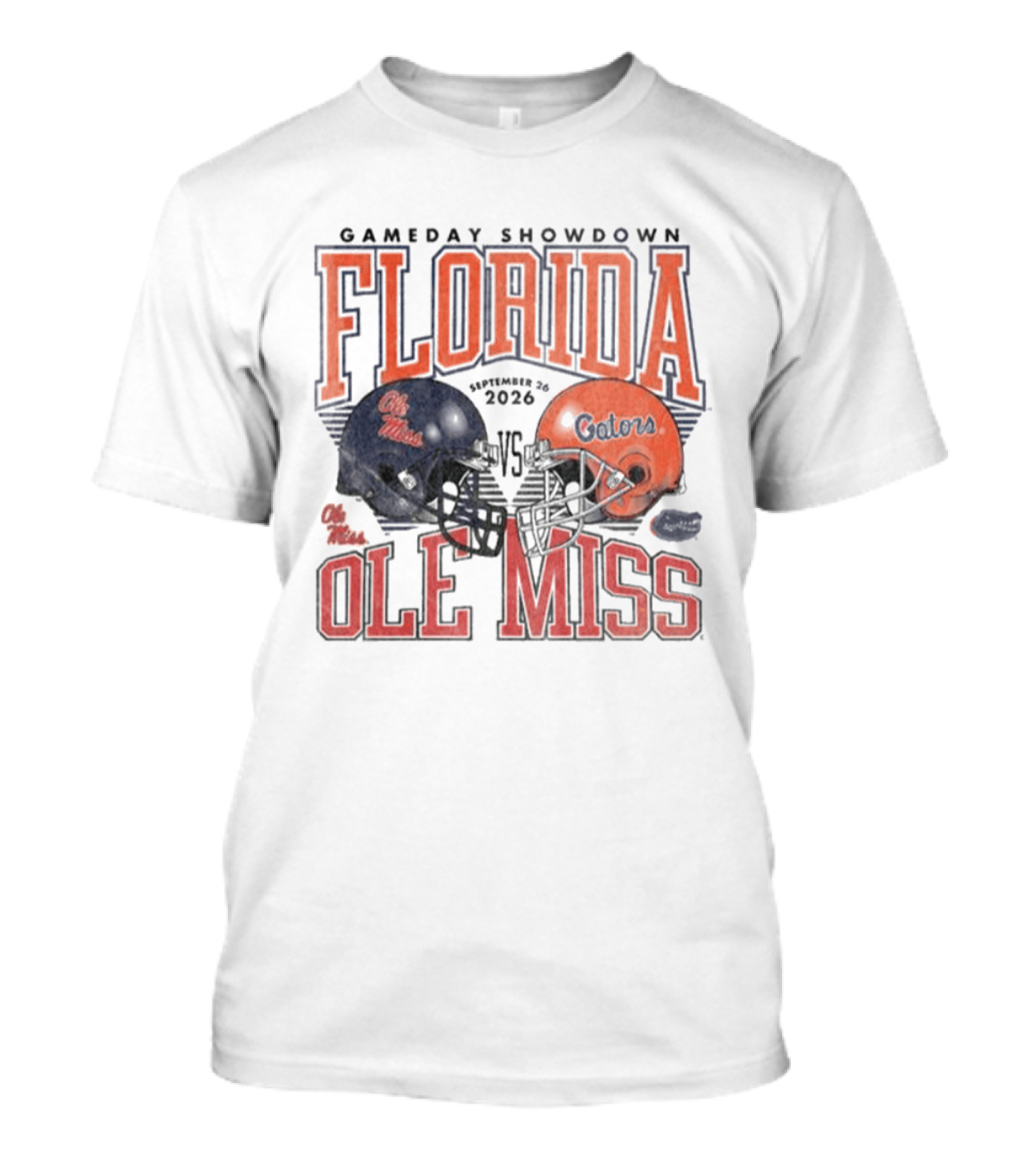 Florida Gameday Showdown Ole Miss September 26 2026 T-Shirt