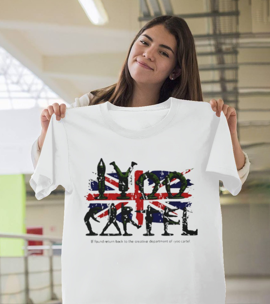 Iyoo Cartel Toy Soldiers Union Jack Flag T-Shirt