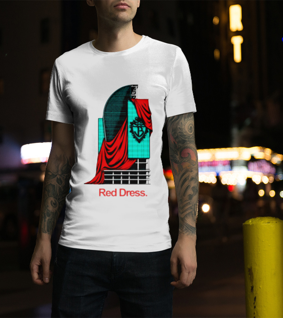 Red Dress Jonas Brothers Burning Up Orlando FL T-Shirt