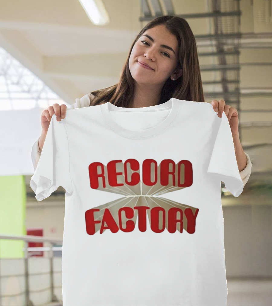 Record Factory Sunnyvale Music Retro Nostalgia T-Shirt