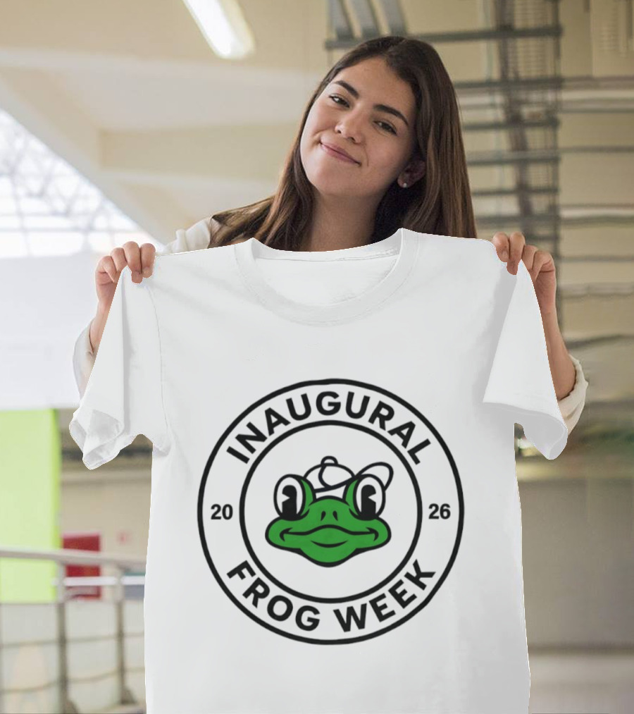 Inaugural Frog Week Skipper 2026 Frog With Goggles T-Shirt
