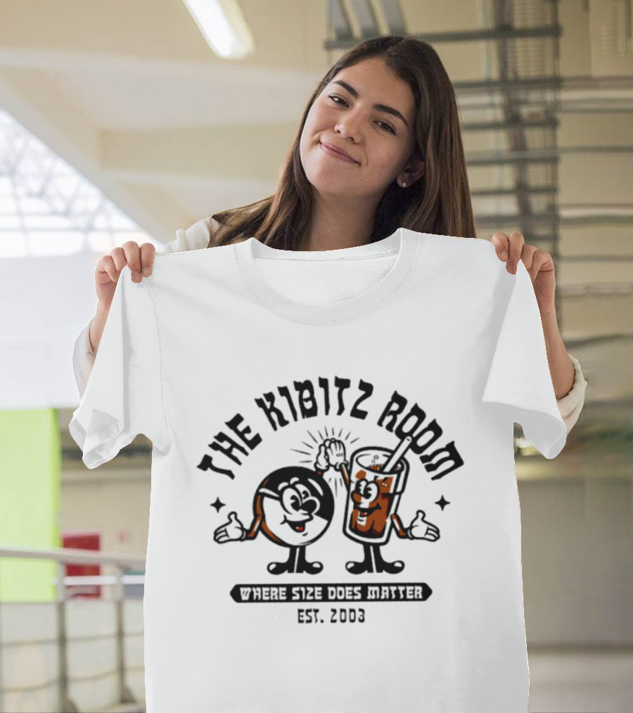 The Kibitz Room Where Size Does Matter Est 2003 T-Shirt