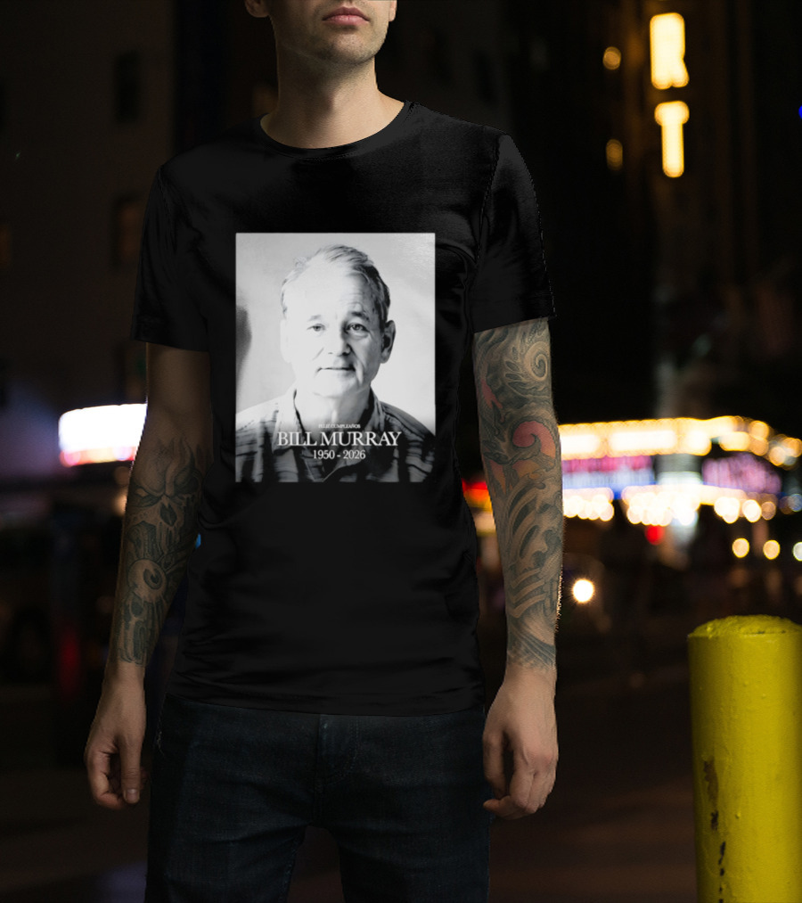 Feliz Cumpleaños Bill Murray 1950 2026 T-Shirt