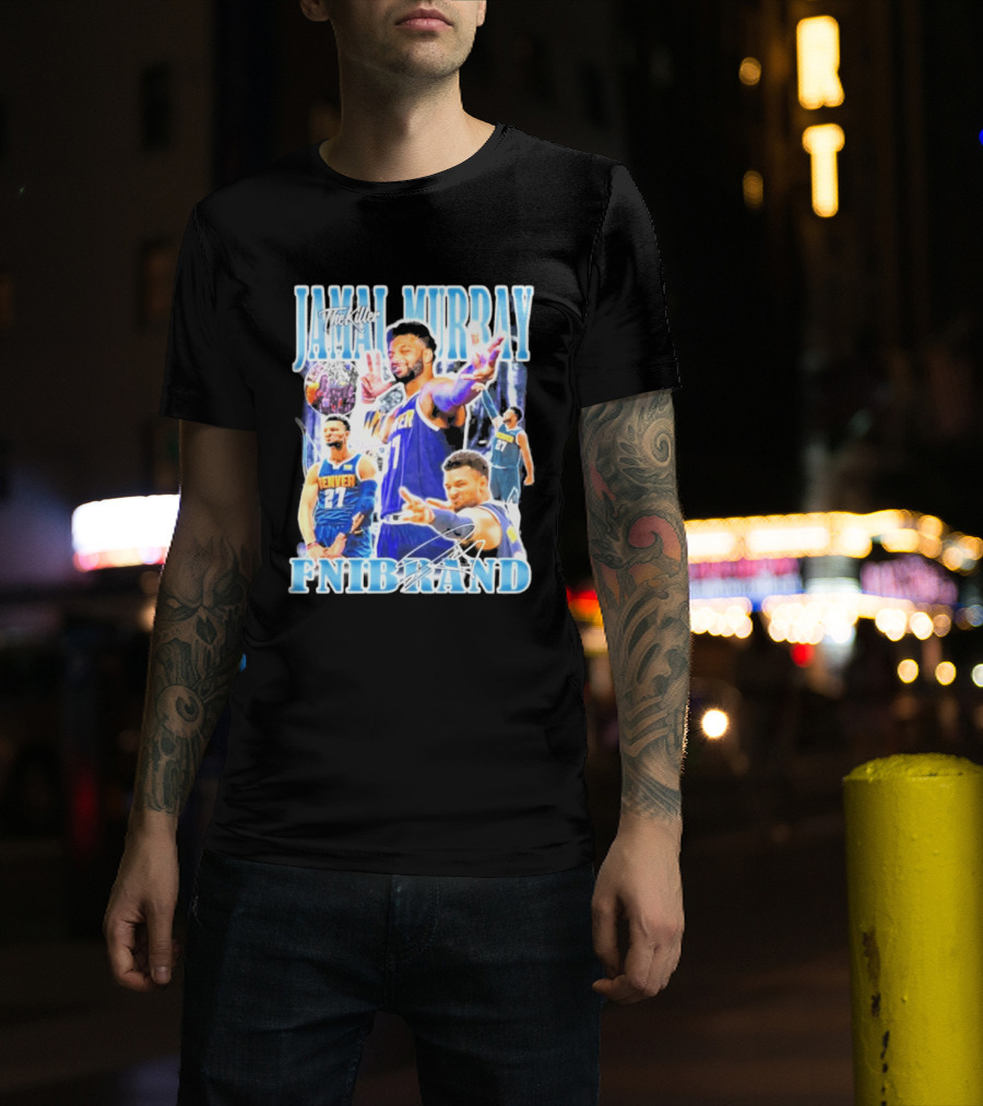 Jamal Murray The Killer Denver Nuggets FNIBRAND Basketball T-Shirt