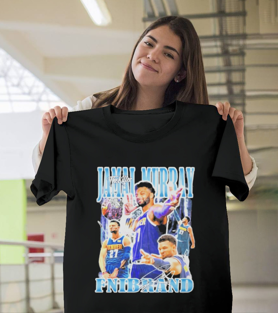 Jamal Murray The Killer Denver Nuggets FNIBRAND Basketball T-Shirt