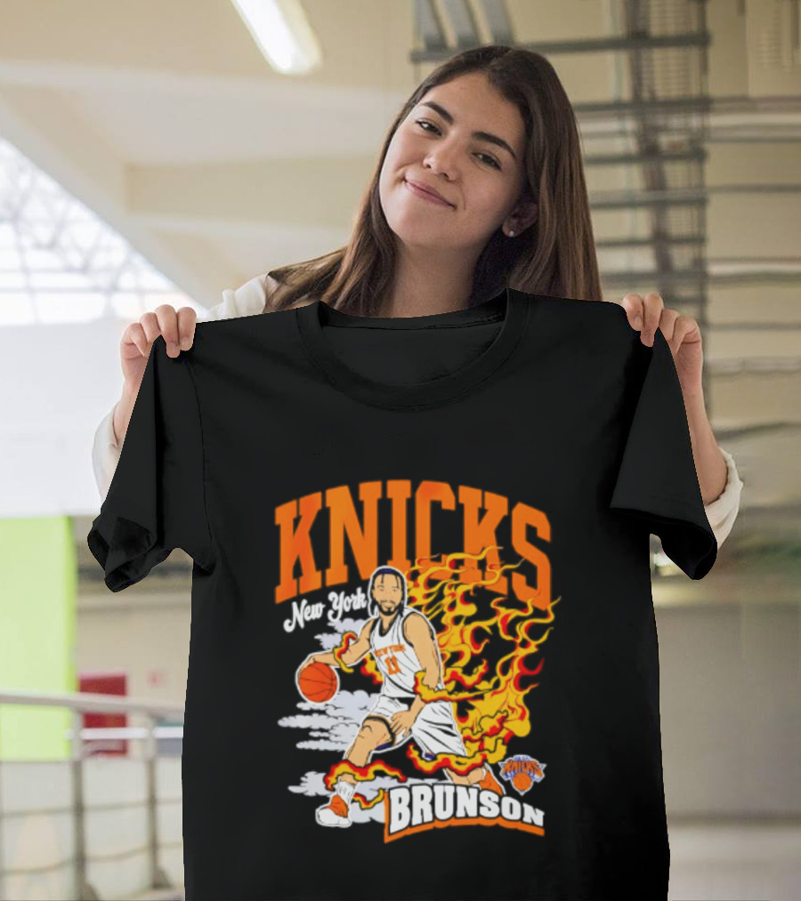 Knicks Jalen Brunson Fired Up New York Knicks T-Shirt