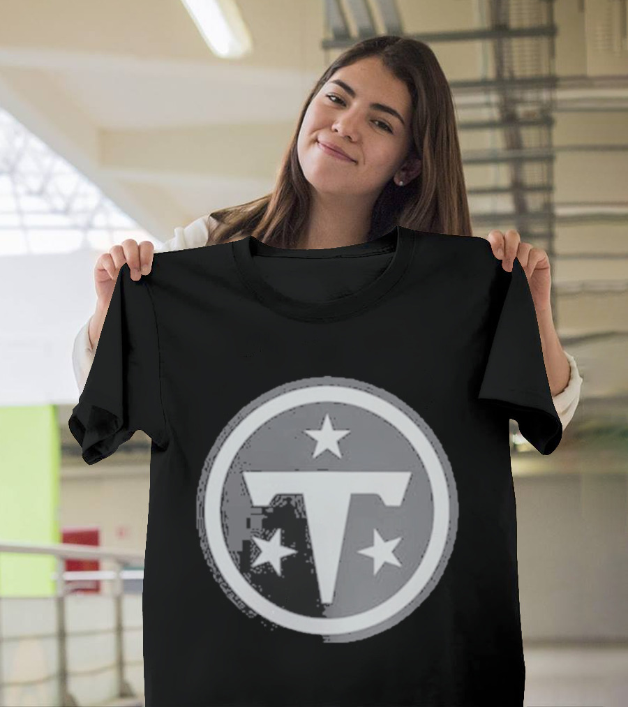 Tennessee Titans 2026 Salute To Service Logo With Stars T-Shirt