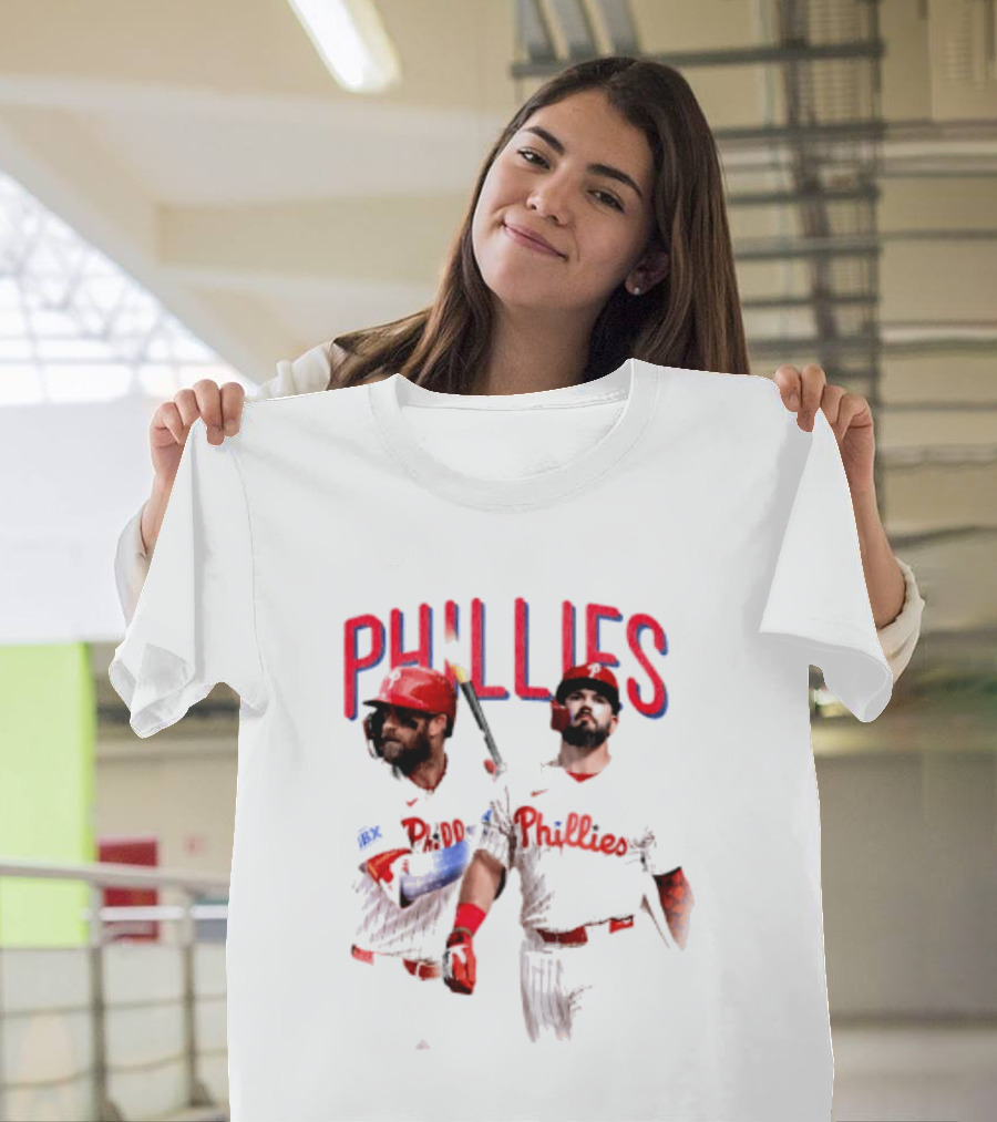 Philadelphia Phillies Bryce Harper Kyle Schwarber T-Shirt