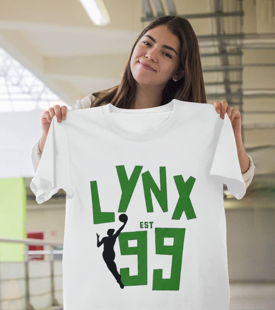 Lynx EST 99 Green Basketball T-Shirt