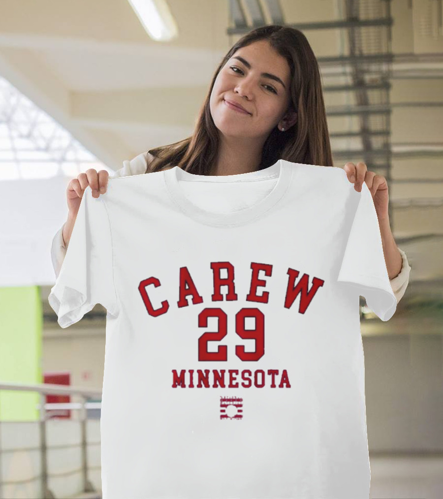 Carew 29 Minnesota Baseball Legend T-Shirt