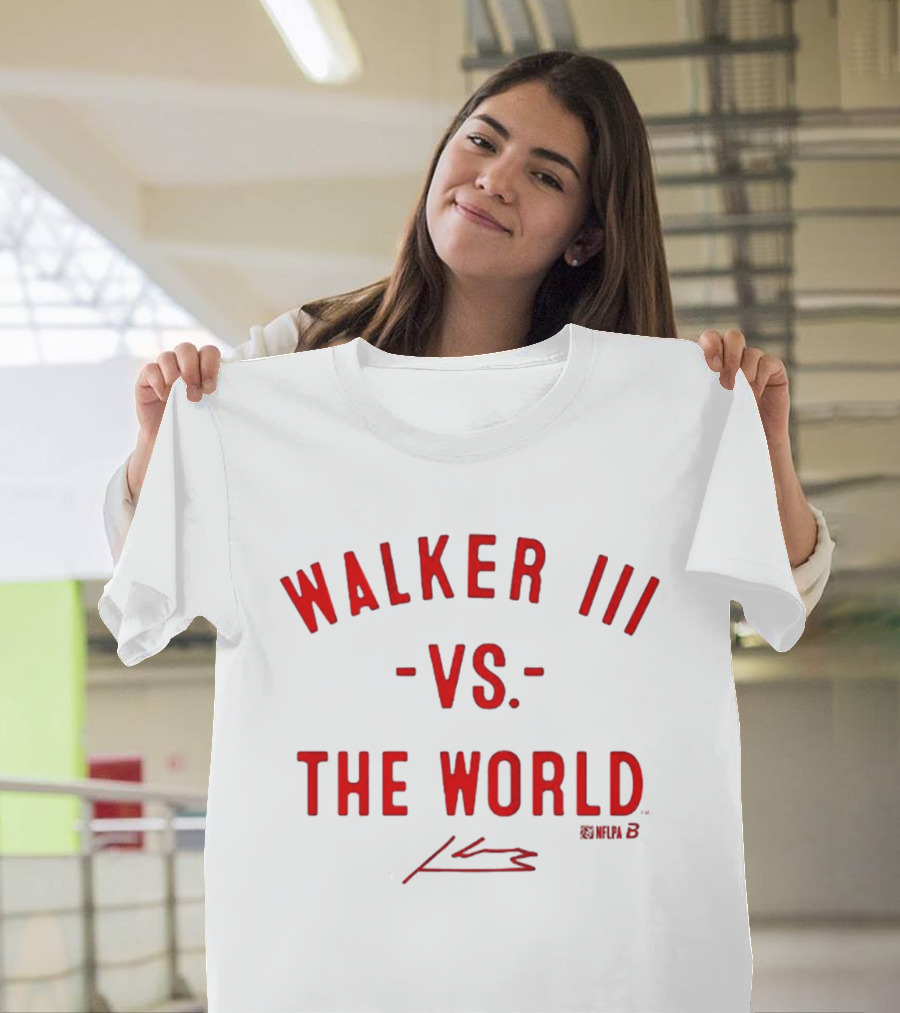 Walker III Vs The World Football Signature T-Shirt