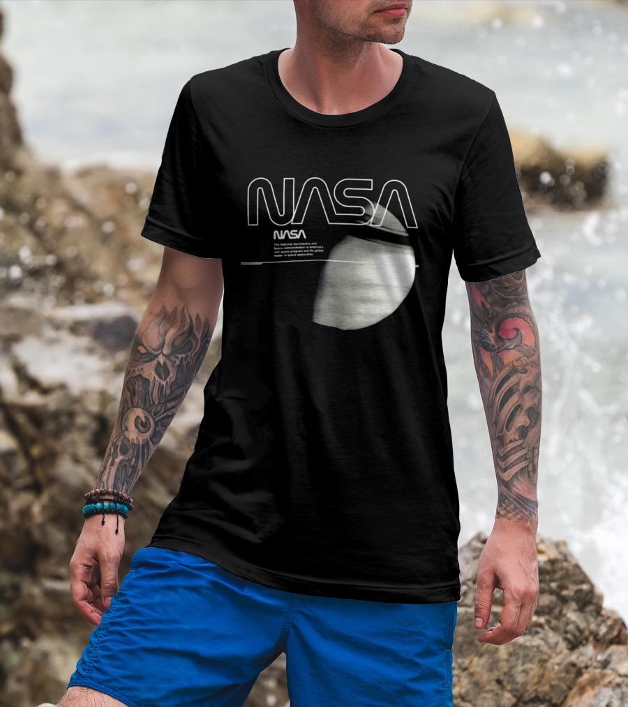 Alpha Industries NASA Galaxy Essential Crew Space Exploration T-Shirt