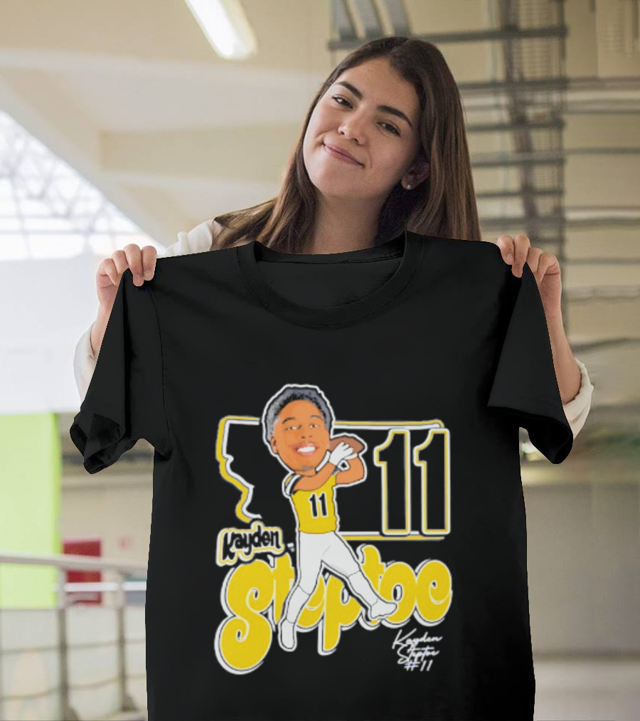 Montana State Bobcats Kayden Steptoe 11 Caricature 2026 T-Shirt