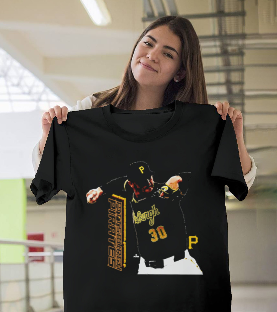 Paul Skenes Pittsburgh Pirates 30 MLB Pitcher Swing T-Shirt