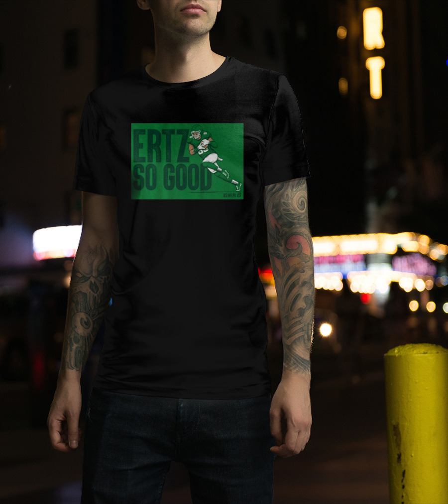 Ertz So Good NFLPA Football Philadelphia Green 86 T-Shirt