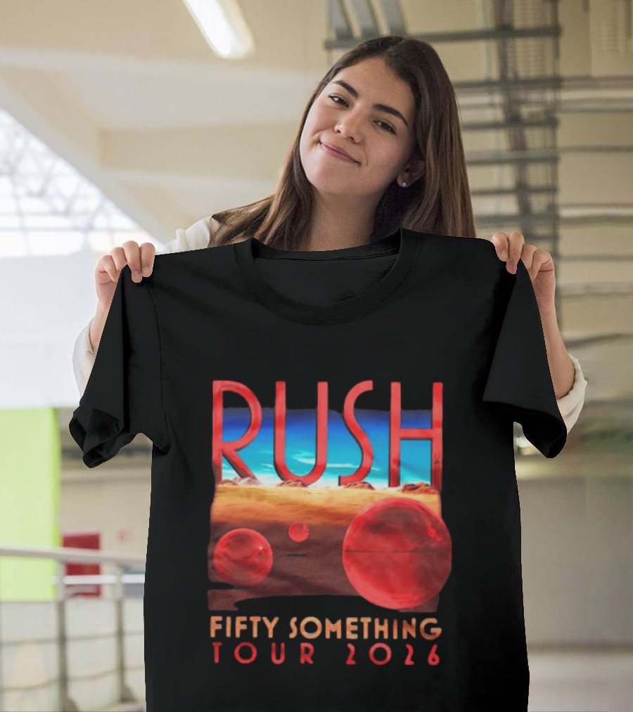 Rush Fifty Something Tour 2026 Spheres T-Shirt