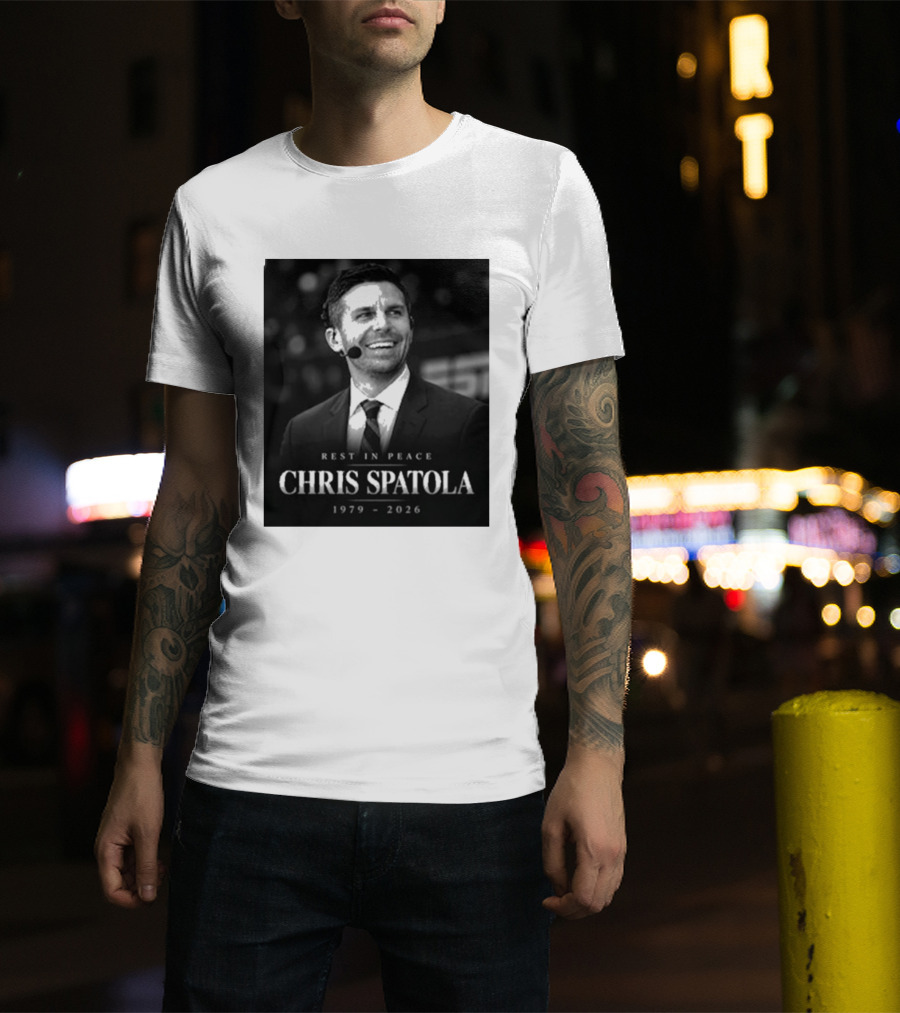 Rest In Peace Chris Spatola 1979 2026 ESPN T-Shirt