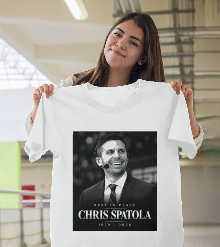 Rest In Peace Chris Spatola 1979 2026 ESPN T-Shirt