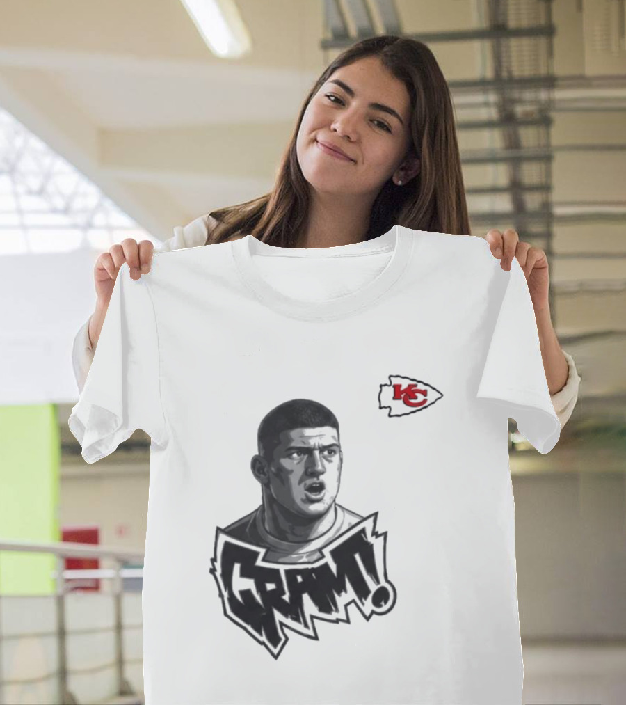 George Karlaftis GRM KC Chiefs Football Player T-Shirt