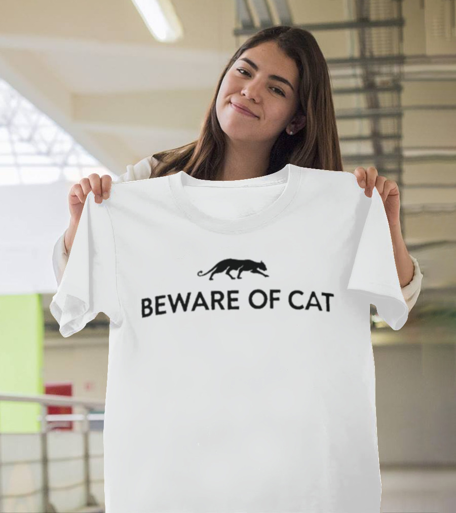 Michael Jordan Beware Of Cat T-Shirt
