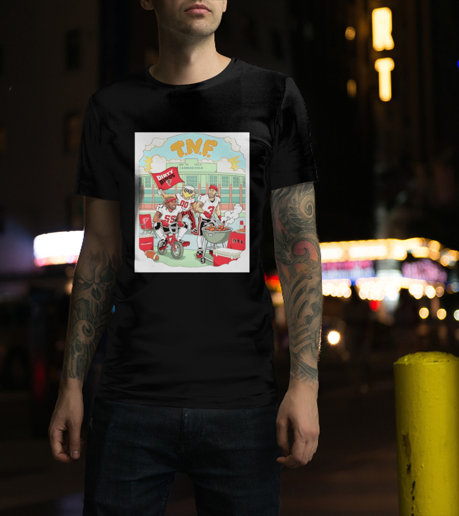 Atlanta Falcons Dirty Birds TNF Lambeau Field Tailgate Cooking T-Shirt