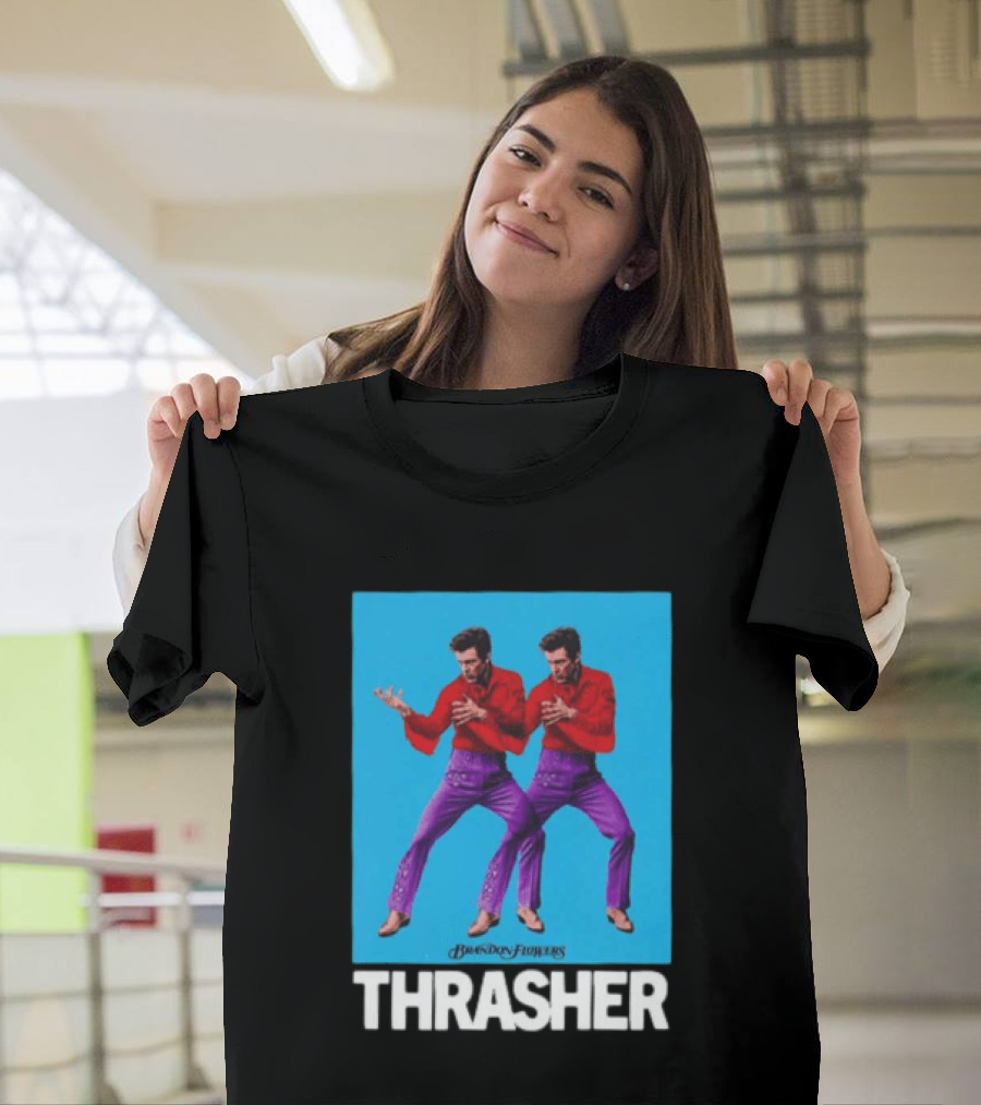 Brandon Flowers 2026 Thrasher Tour Double Vision T-Shirt