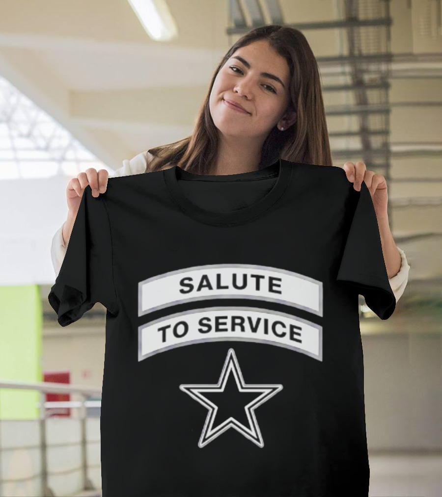 Dallas Cowboys Salute To Service Star 2026 T-Shirt