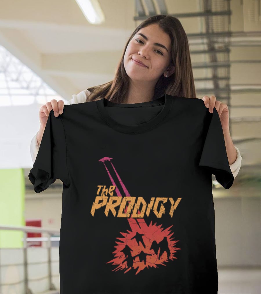 The Prodigy 2026 Tour Invaders UFO Explosion T-Shirt